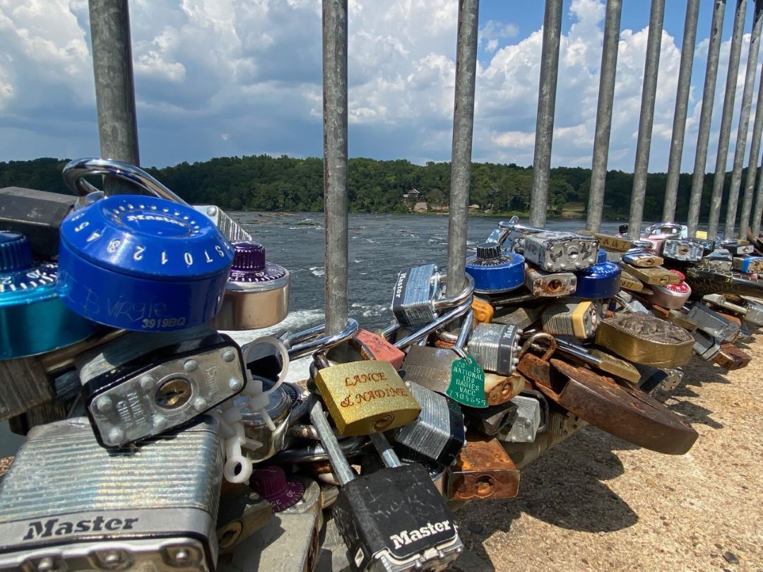 Love Locks At the Augusta Canal The Augusta Press