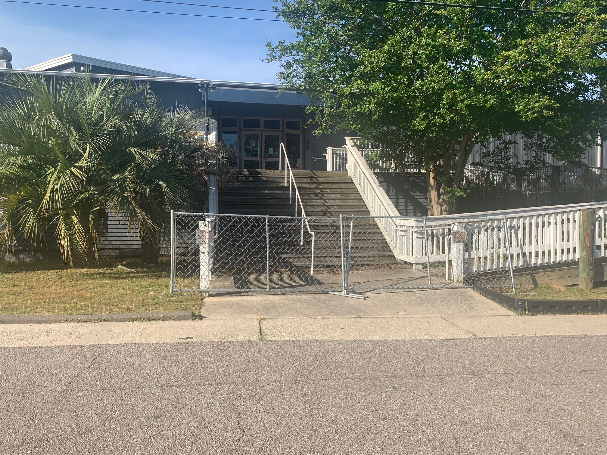 The Boathouse at the Augusta Marina is in shoddy condition The