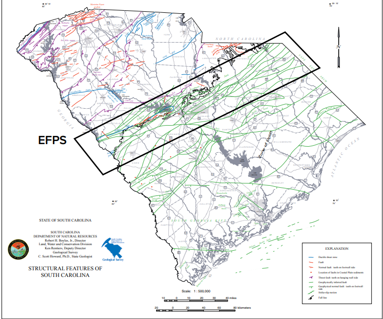 South Carolina geologists release report on series of earthquakes near