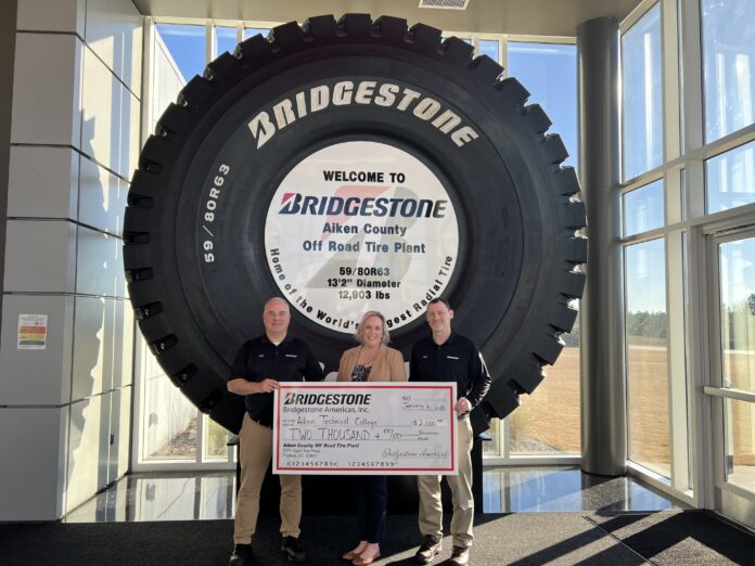 Bridgestone Donation to ATC Foundation