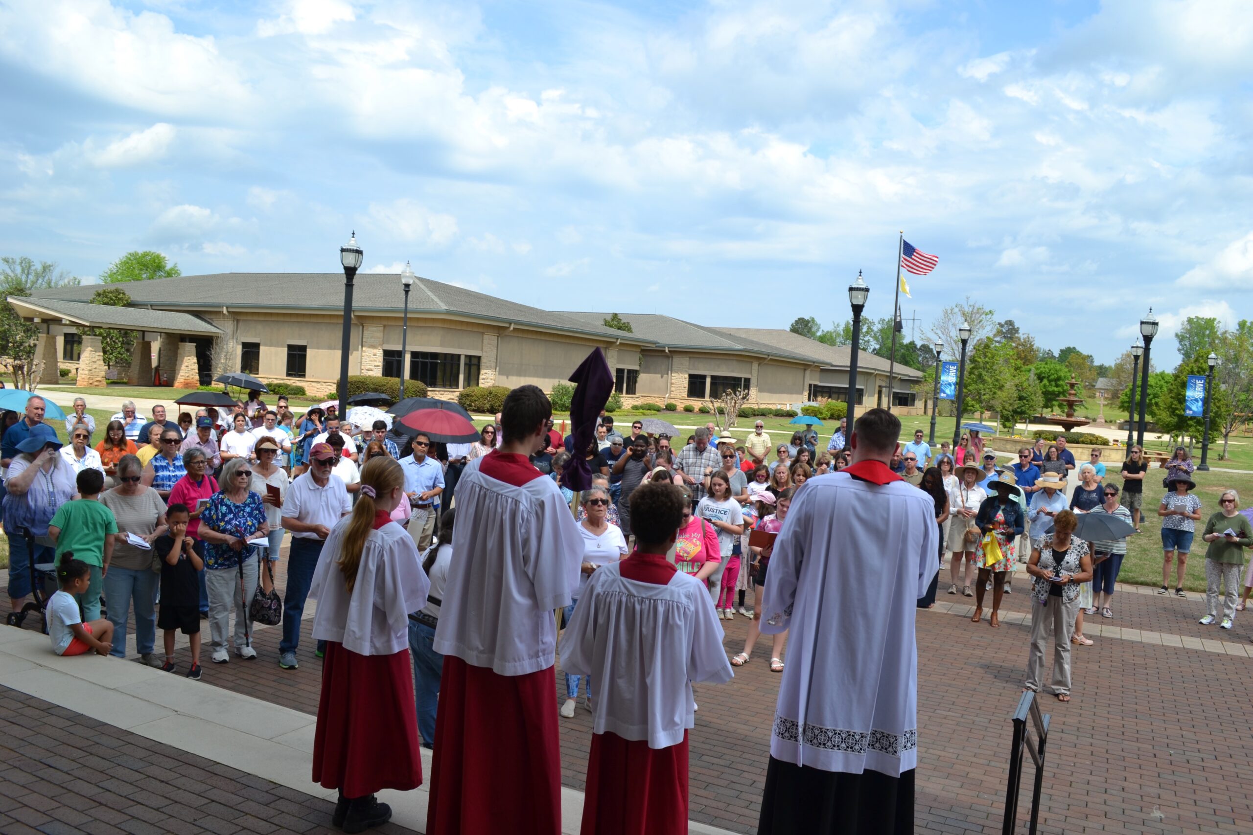 Good Friday includes stations of the cross devotion at St. Teresa of